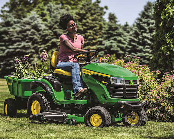 John deere riding lawn mower online prices